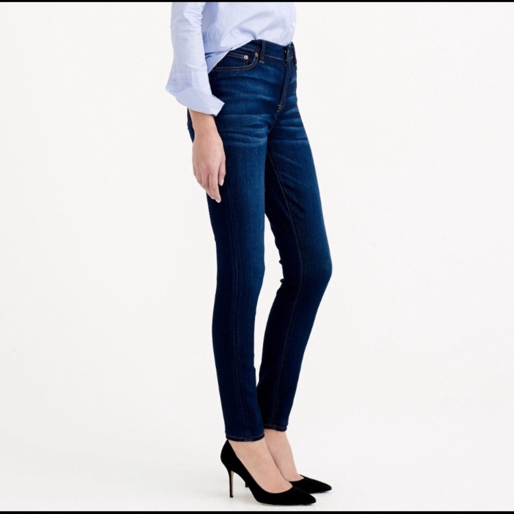 J. Crew Dark Wash Skinny Jeans